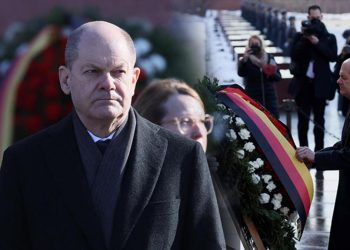 Almanya Başbakanı Olaf Scholz Rusya’da