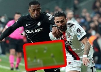 Beşiktaş – Altay maçında penaltı itirazı! VAR kararı…
