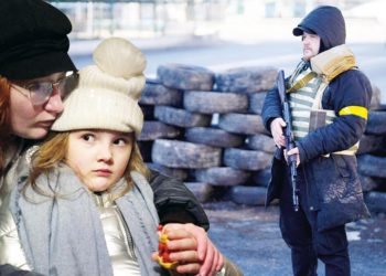 Hürriyet Ukrayna’da… Başşehir yolunda panik! Yüzlerde acı ve dehşet var