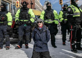 Kanada polisi parlamento önündeki hareketlerde denetimi sağladı