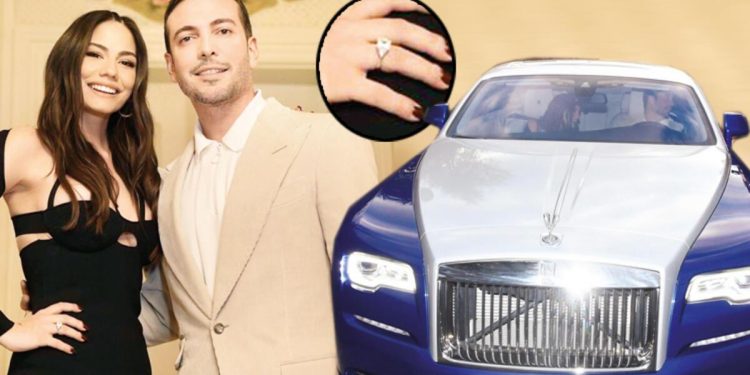 Oğuzhan Koç’tan Demet Özdemir’e kral dairesinde romantik teklif