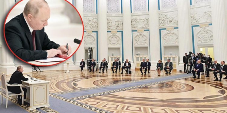 Putin’den Ukrayna’yı bölme adımı