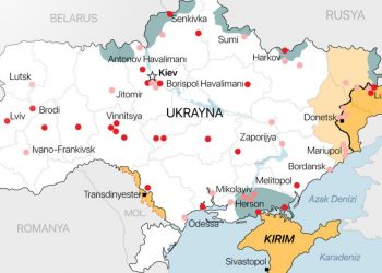 Rusya Ukrayna savaşının haritası! Nerelerde çatışma yaşanıyor?