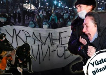 Son dakika: Moskova karıştı! Savaş aykırısı göstericiler sokaklara döküldü…