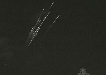 Starlink Uydusunun Karayip Denizi Bölgesine Düşüşü, Kameraya Yakalandı!