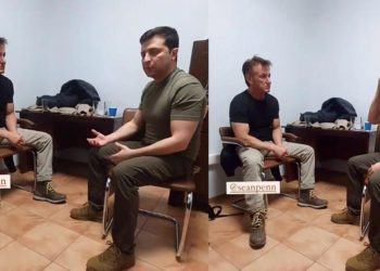 Ünlü oyuncu Ukrayna’da savaşın ortasında