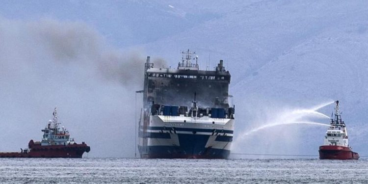 Yunanistan’daki yanan feribotta kayıplardan birine ulaşıldı!