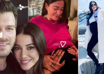 Anne olmak için gün sayan Başak Dizer’den karnı burnunda poz!