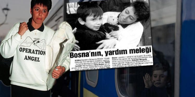 Bir haber seyretti, hayatı değişti… ‘Mostar Meleği’ kanatlarını bu defa Ukraynalı çocuklar için taktı!