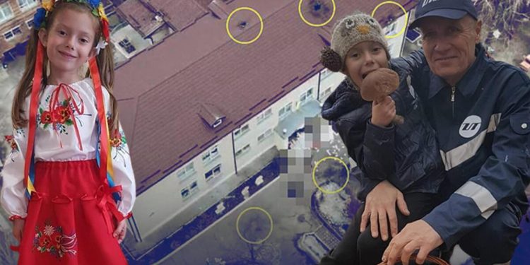 Büyükbabasının kahramanca uğraşı yetmedi: 7 yaşındaki Ukraynalı kız Rus bombalarından kaçamadı