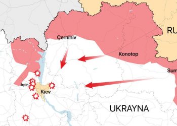 Haritalarla 14 günde Rusya Ukrayna savaşı… Irpin aşılırsa Kiev ne kadar dayanabilir?