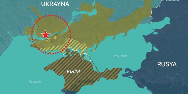 Haritalarla Rusya Ukrayna savaşının 8’inci günü… Bir kent daha işgal edildi! Putin’in maksadı ülkeyi ikiye bölmek…