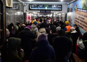 Lviv tren istasyonu umudun ve hüznün simgesi oldu