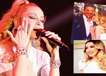 Mehmet Dinçerler ile evlilik hazırlığı yapan Hadise’den konser sürprizi nişan fotoğrafı