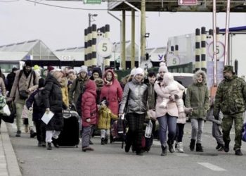 Polonya’da tren istasyonu mülteci merkezine dönüştürüldü