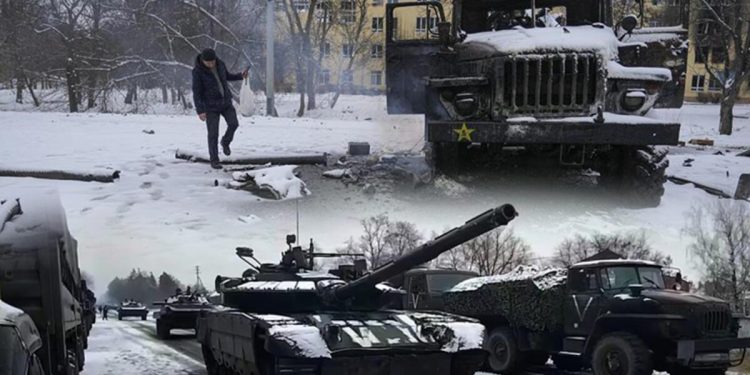 Rus askerleri mevtle burun buruna! Tankların içinde donmak üzereler…