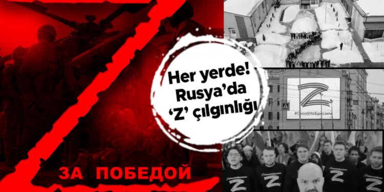 Rusya’da ‘Z’ çılgınlığı! Savaşın sembolü haline geldi