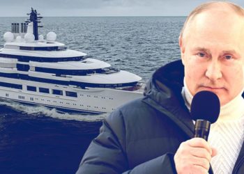 Rusya’ya karşı yaptırımlar sürüyor: Putin’in ‘süper yatı’ İtalya’da mahsur!