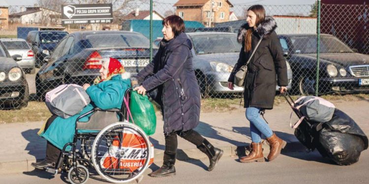 Ukrayna’nın 4’te 1’i yollarda… 10 milyon kişi konutundan oldu