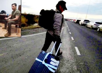 Ünlü oyuncu Sean Penn, Ukrayna’dan bu türlü çıktı: Elinde bavuluyla kilometrelerce yürüdü