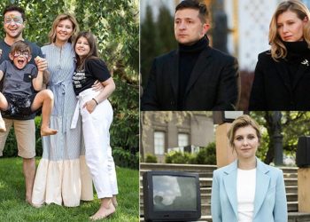 Zelenski’nin yanından bir an bile ayrılmadı: İşte dünyanın konuştuğu Ukrayna First Lady’si!