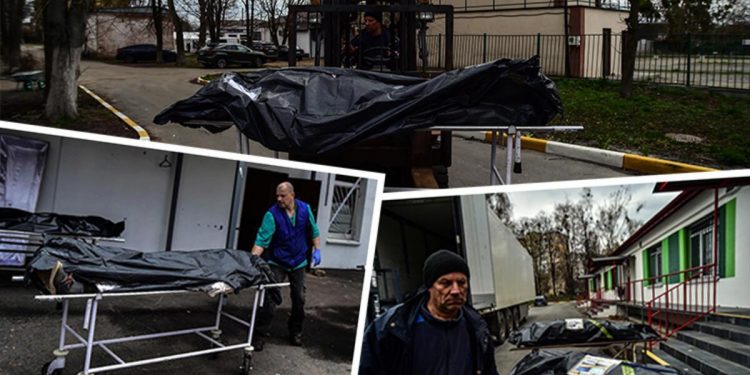 Buça’dan dehşete düşüren kareler… Cansız vücutlar tırlarda bekletiliyor