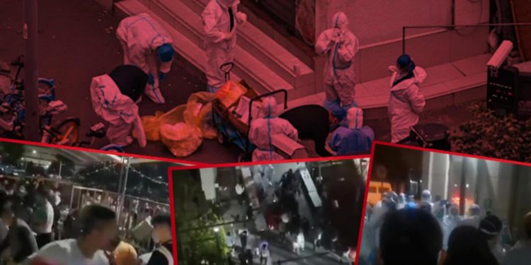 Dünya bu imajları konuşuyor… Karantina altındaki Çin’de halk isyan etti!