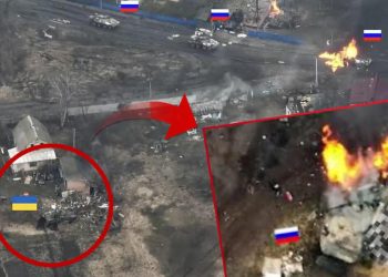 Dünya yürekli Ukraynalıyı konuşuyor! Rus tanklarını tek başına durdurdu