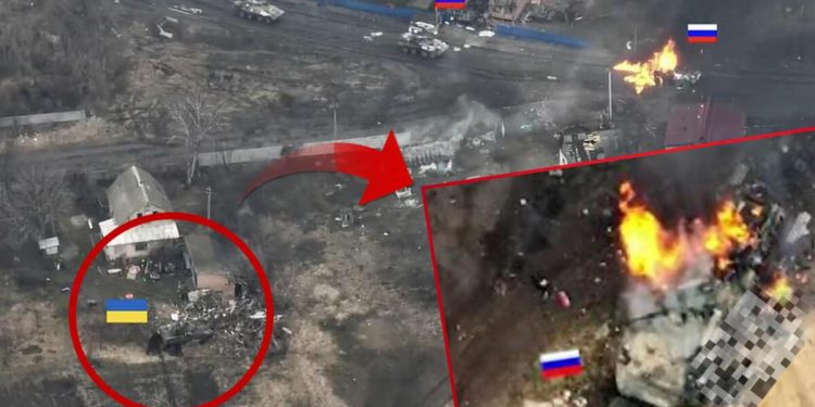 Dünya yürekli Ukraynalıyı konuşuyor! Rus tanklarını tek başına durdurdu