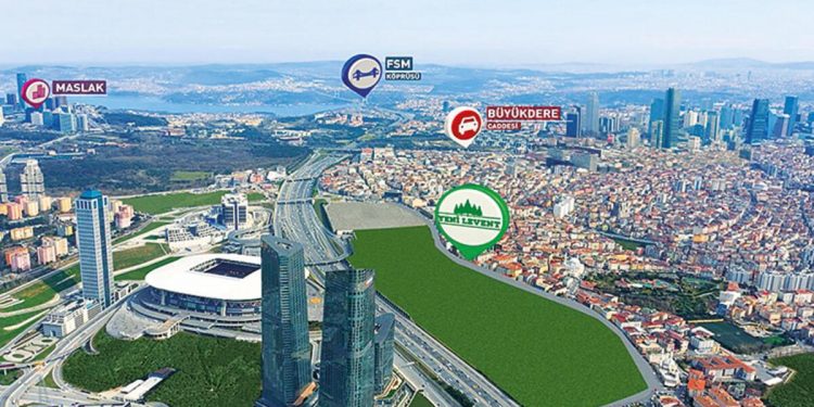 Levent’teki 1000 yeni konuta 82 bin ön talep