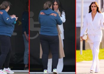 Meghan Markle 58 bin TL’lik paltosunu, bebeği üşümesin diye genç bir anneye verdi