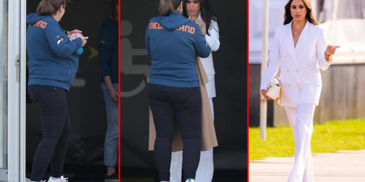 Meghan Markle 58 bin TL’lik paltosunu, bebeği üşümesin diye genç bir anneye verdi