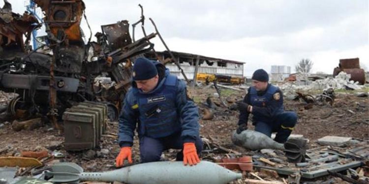 Rus ordusundan arındırılmıştı… Çernihiv, patlayıcı unsurlardan temizleniyor 