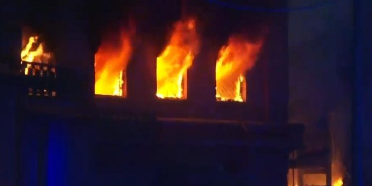 Son dakika: Kiev’de büyük patlama! Kentin tam kalbi vuruldu