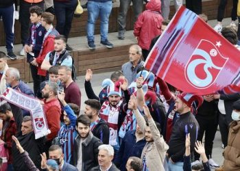 Trabzon’da derbi coşkusu! İşte o kareler