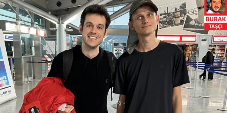 Vitalik Buterin İstanbul uçağına bindi