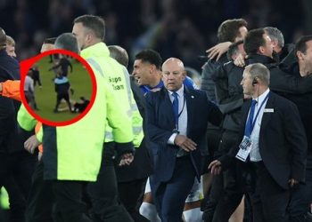 Crystal Palace Teknik Yöneticisi Patrick Vieira’dan Everton taraftarına tekme!