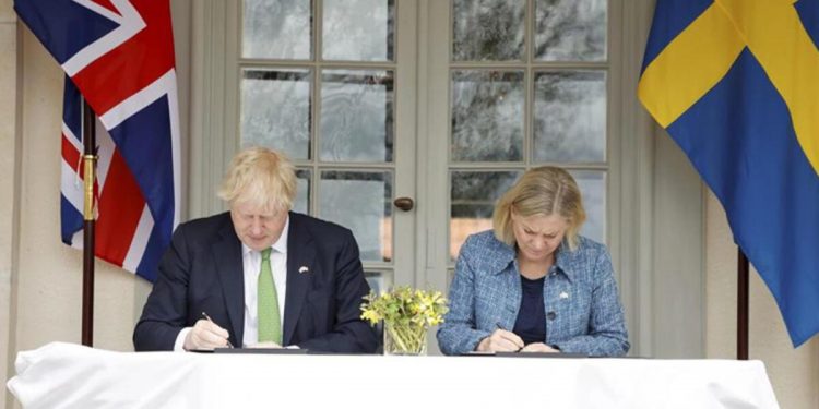 İngiltere ve İsveç ortasında güvenlik muahedesi imzalandı