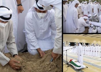 Pir Halife bin Zayid Al Nahyan son seyahatine uğurlandı…