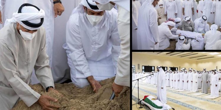 Pir Halife bin Zayid Al Nahyan son seyahatine uğurlandı…