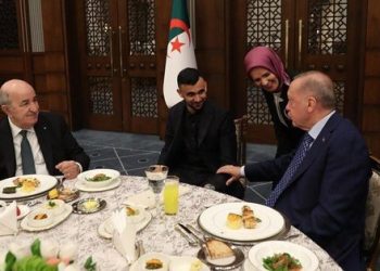 Rachid Ghezzal Türkiye Cezayir dostluk yemeğine katıldı!