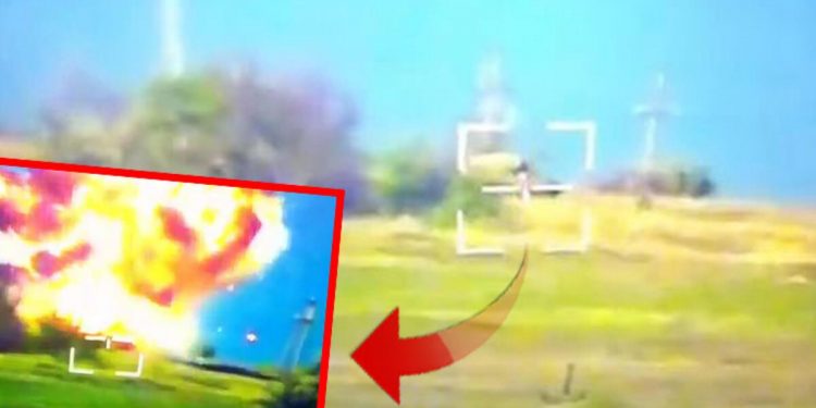 Rusya’nın ‘ölümcül silahı’ vuruldu! O anlar saniye saniye kamerada