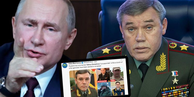 Ukrayna’dan bomba tez: Rusya Genelkurmay Lideri vazifeden alındı!