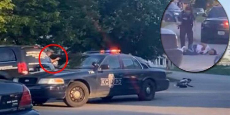 ABD polisinden dehşete düşüren hareket! Silahsız gebe bayana 5 el ateş ettiler