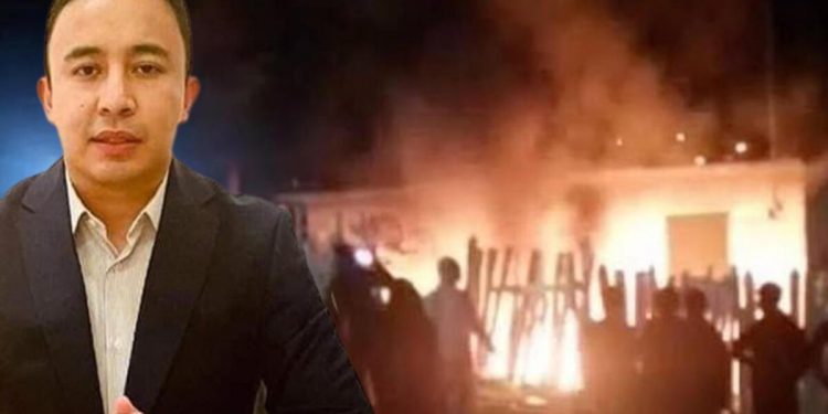 Dünya bu imgeler ile sarsıldı… İftira canına mal oldu! Yakılarak öldürüldü