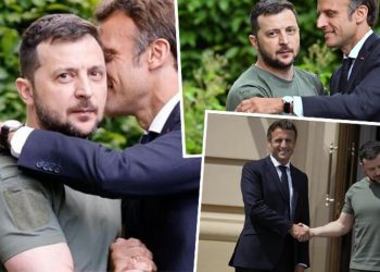 Dünya bu kareleri konuşuyor… Macron’dan ‘U dönüşü’