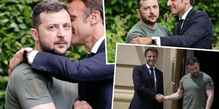 Dünya bu kareleri konuşuyor… Macron’dan ‘U dönüşü’