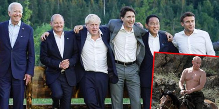 G7 tepesine damgasını vurdu… Putin ile resmen dalga geçtiler!