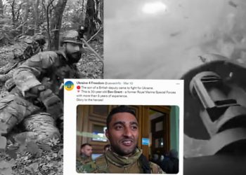 İngiliz vekilin oğlu Ukrayna cephesinde! Rus tankını bu türlü imha ettiler…