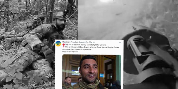 İngiliz vekilin oğlu Ukrayna cephesinde! Rus tankını bu türlü imha ettiler…